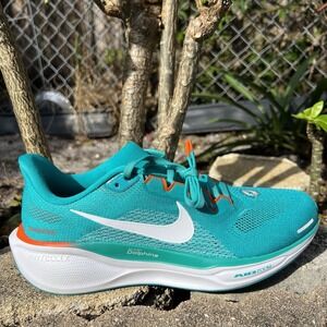 NEW Nike Air Zoom Pegasus 41 "Miami Dolphins" Sneakers (FZ5082-300) Men's Size 8